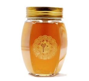 1kg Honey Glass Jar