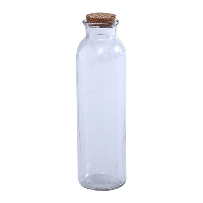 Empty Glass Bottle with Cork