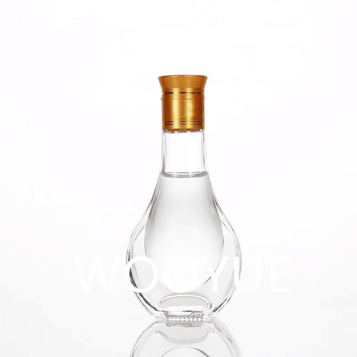125ml Clear Glass Liquor Bottles