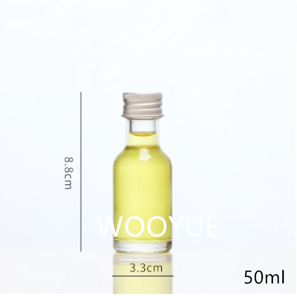 50ml 100ml Small Glass Vodka Bottle