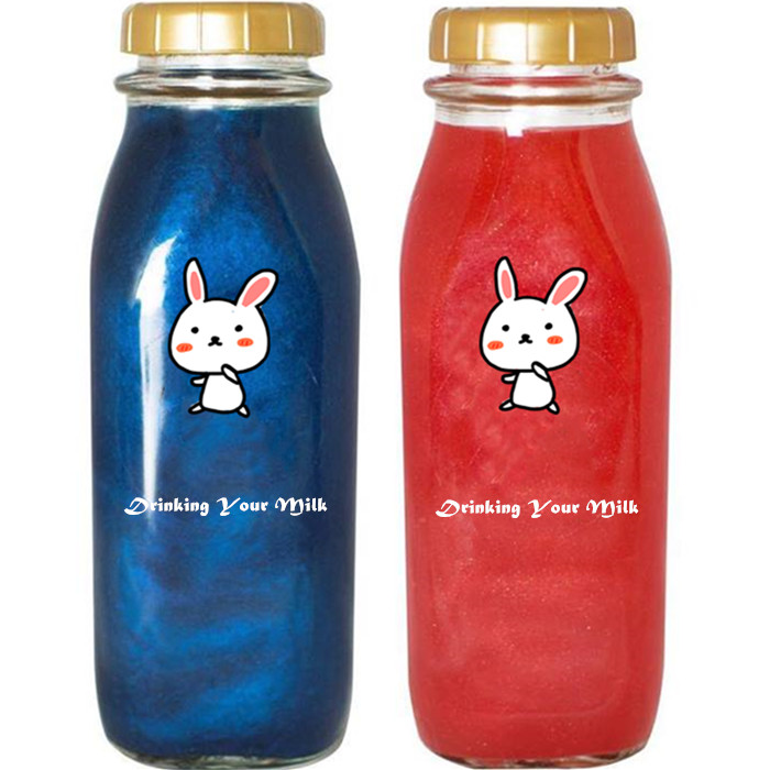 Bubbly Boba Glass Bottle