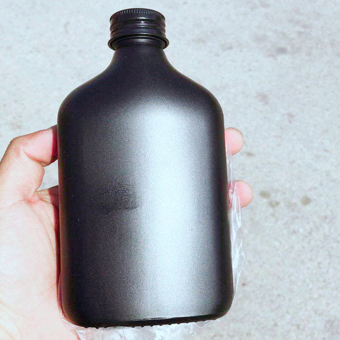 Black Cold Brew Coffee Glass Bottles