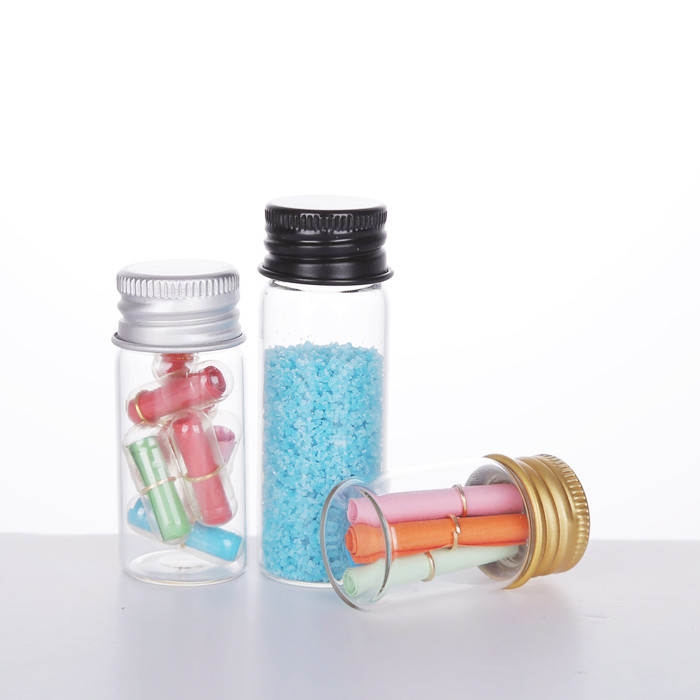 Tube glass jars borosilicate glass jars