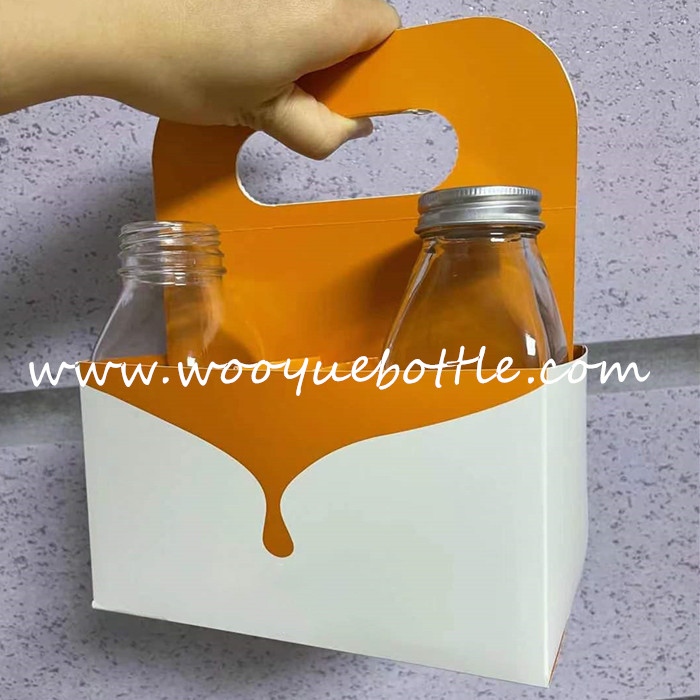 Customized 6 Pack Box with Handle 